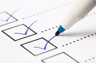 Check list and marker