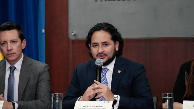 Minister of Telecommunications and Information Society, Andrés Michelena Ayala, Minister of Telecommunications and Information Society, Andrés Michelena Ayala,