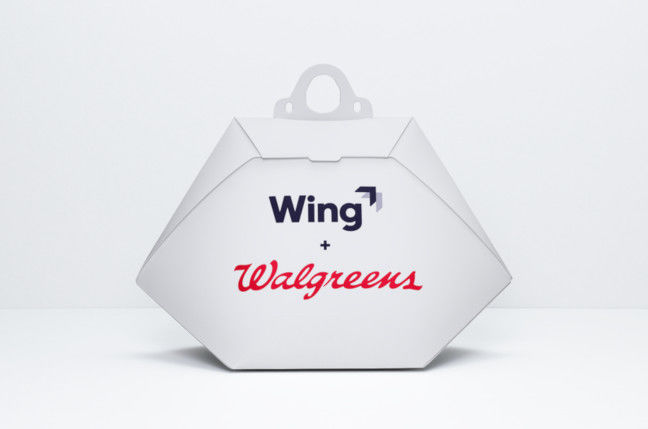 Wing's Walgreens payload container