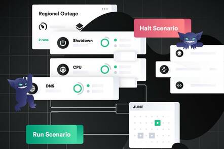 Gremlin Scenarios are templates for simulating major failures