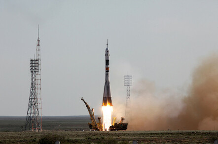 Soyuz TMA-04M launch of Gagarin & # 39; s Start, 2012