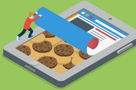 Peeling back a device to find web cookies inside