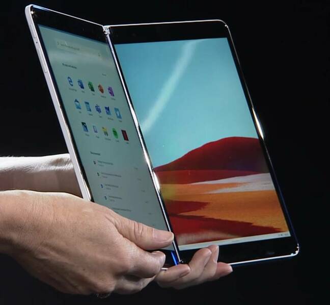 Surface Neo is a dual-screen, foldable device