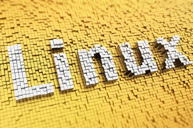 The word Linux spelled out 