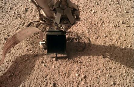 NASA InSight Mole