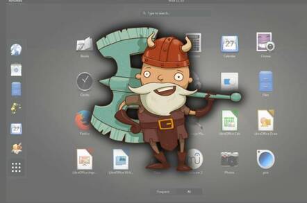 GNOME desktop mismash