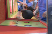 Whac-A-Mole game at amusement park