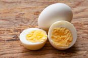 Hard-boiled egg