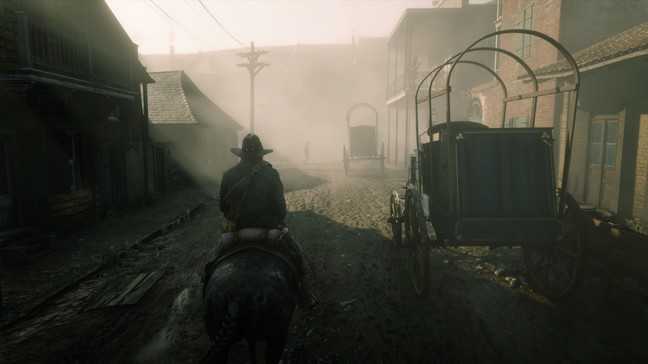 The filthy streets of Saint Denis