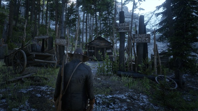A witch's hut