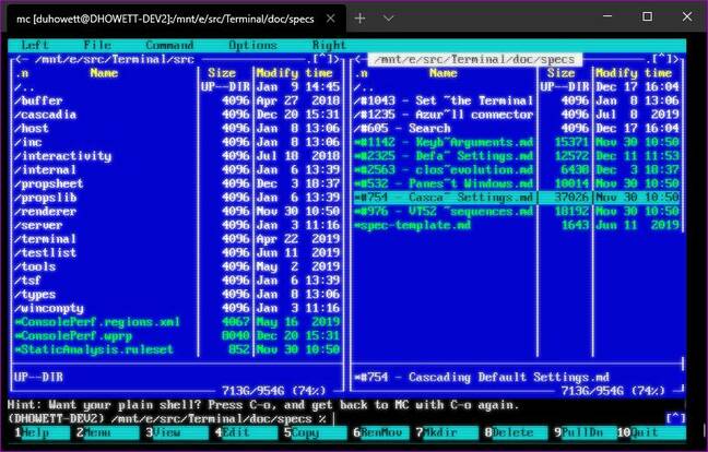 Retro CRT in Windows Terminal (pic: Microsoft)