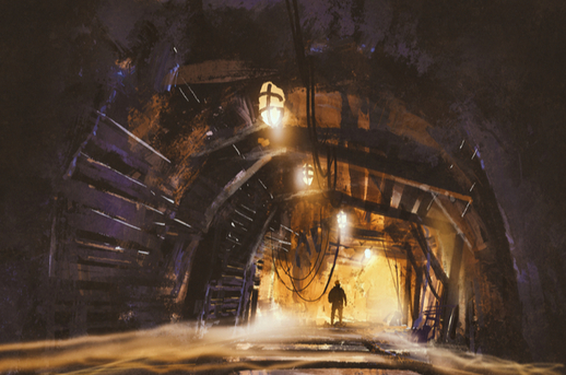 underground man photo via shutterstock