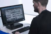 Still from Scottish police YouTube video showing use of a Cellebrite device