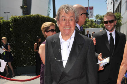Terry Jones at the 2010 Emmys in LA