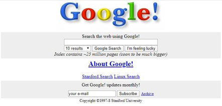 Back in 1998, Google focused on being the smartest, best-indexed search engine