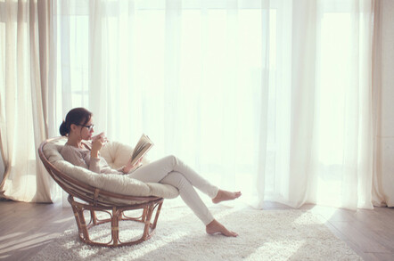 verity reads a book