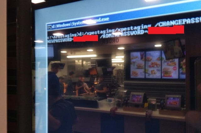 McDonald's cmd.exe