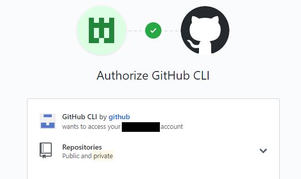 Authorizing the GitHub CLI