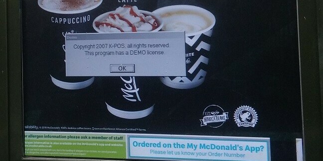 DriveThru Demo (pic: Reg Reader)