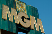 The MGM Grand hotel in Las Vegas, Nevada