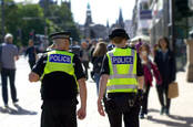 Police in London's city centre