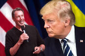 Larry Ellison and Donald Trump