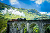 jacobite steam train, scotland