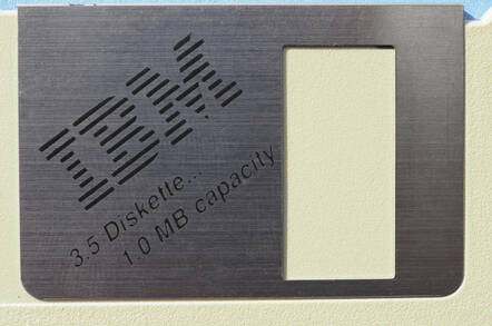 An IBM floppy disk