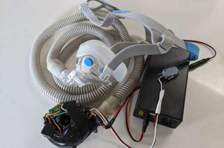 image of a DIY ventilator, by Johnny Lee Chung