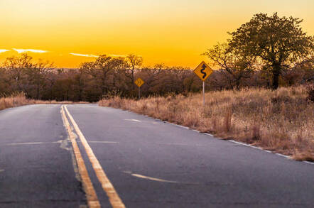 road in wichita near kansas city