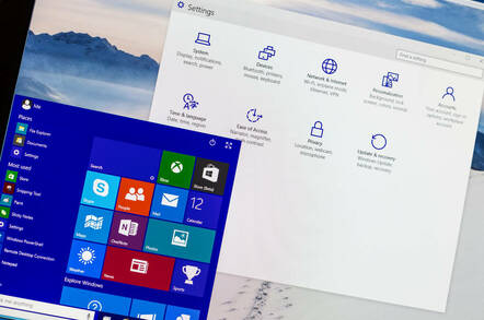 Microsoft Windows desktop operating system