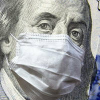 Benny Franklin wearing a mask to avoid the coronavirus