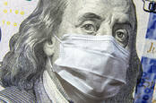 Benny Franklin wearing a mask to avoid the coronavirus