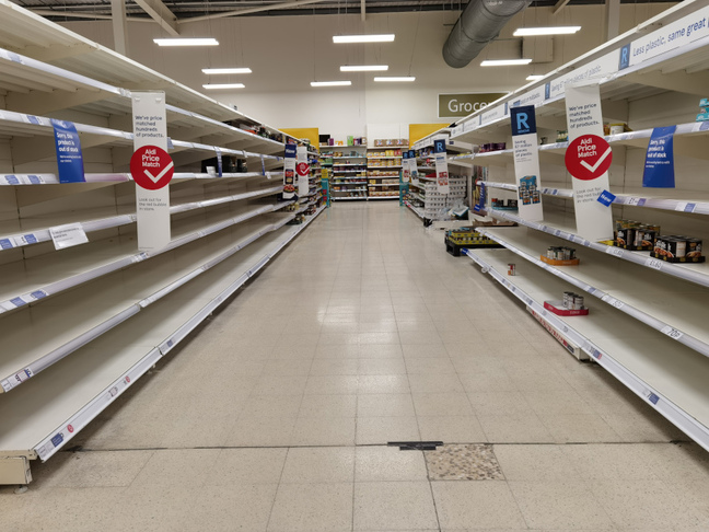 p40 - empty world foods aisle