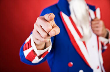 Uncle Sam pointing