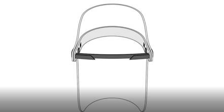 Apple's Face shield