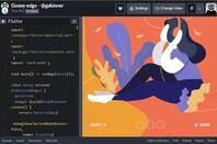 A Flutter design on CodePen
