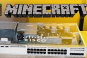 Minecraft on Cisco Catalyst 9300 switch
