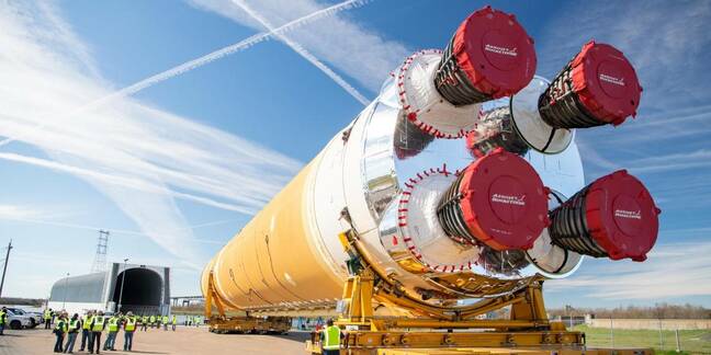 NASA Space Launch System first stage