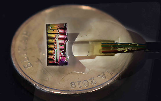 photo of Record-breaking Aussie boffins send 44.2 terabits a second screaming down 75km of fiber from single chip image