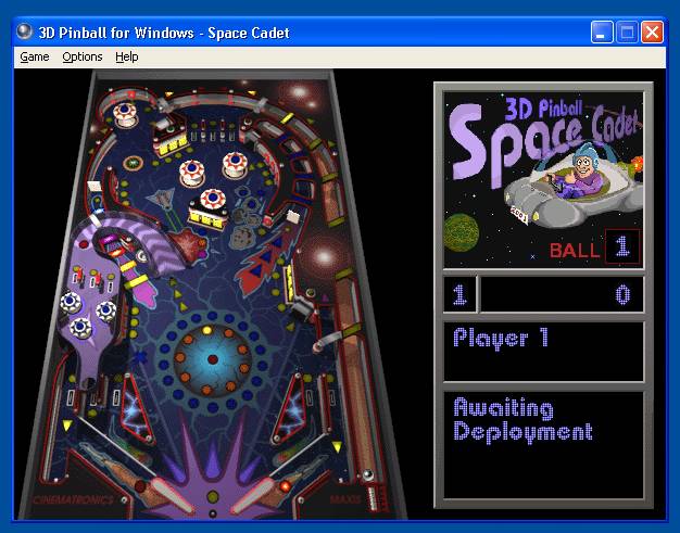 Pinball 3D - Space Cadet, Compatibility Database