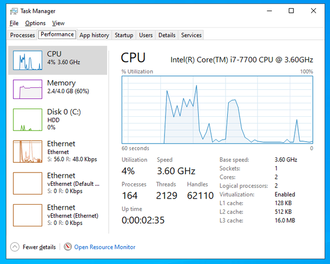 Task Manager in Windows 10 looks a bit different but has many of the same core features