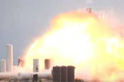 SpaceX Starship SN4 prototype explosion. Source: NASASpaceFlight
