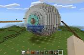 Human eye from Minecraft education edition