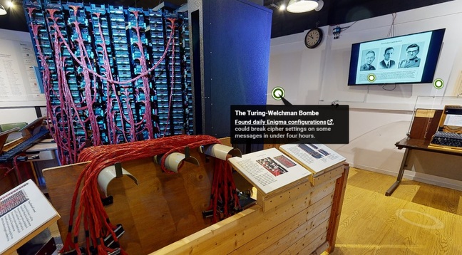 The Turing-Welchman Bombe, The National Museum of Computing History's virtual tour