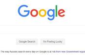 Google Australia links to open letter opposing pay-for-news code