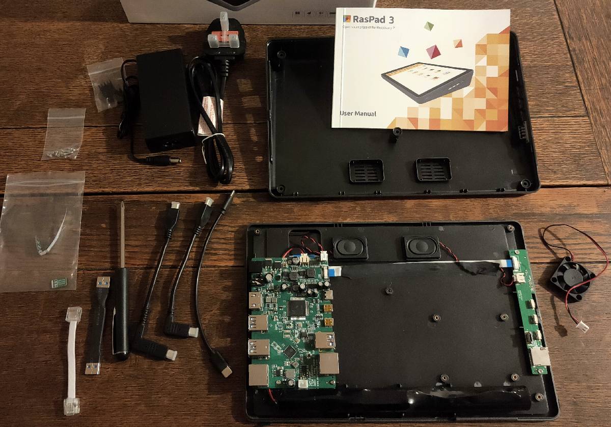  SunFounder RasPad 3.0 - an All-in-One Tablet for