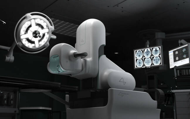 The Woke Studios surgical robot in the operating room