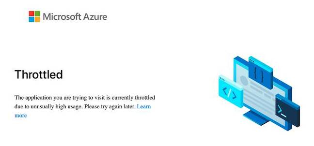 Microsoft’s Fluid Framework documentation site today: not quite the scalability we were hoping for