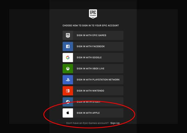 Any user with an Apple ID has been able to use it to sign into Epic Games, but Apple will shortly block this from working.